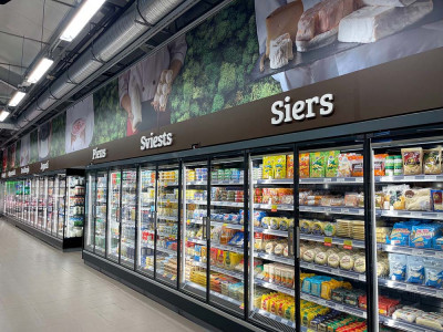 Shop shelves in Salaspils 13